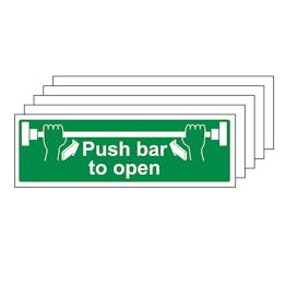 5-Pack Push Bar To Open - Landscape