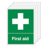 5-Pack First Aid - Portrait