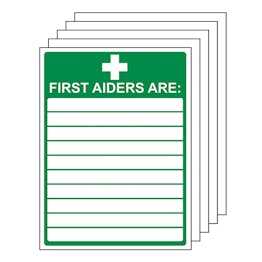5-Pack First Aiders