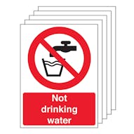 5-Pack Not Drinking Water