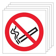 5-Pack No Smoking Symbol