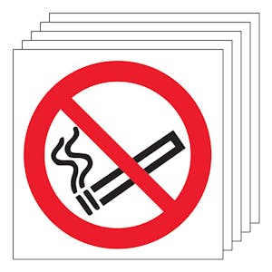 5-Pack No Smoking Symbol