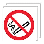 5-Pack No Smoking Symbol