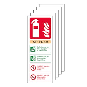 5PK - AFF Foam Fire Extinguisher