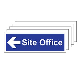 5PK - Site Office With Arrow Left