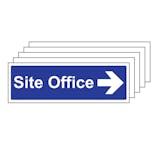 5PK - Site Office With Arrow Right