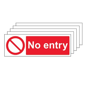 5PK - No Entry - Landscape