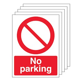 5PK - No Parking - Portrait