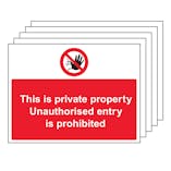 5PK - Unauthorised Persons Prohibited