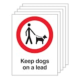 5PK - Keep Dogs On A Lead 