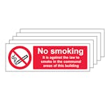 5PK - No Smoking In Communal Area - Landscape