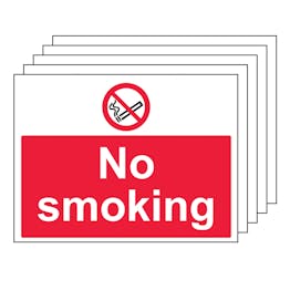 5PK - No Smoking - Large Landscape