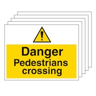 5PK - Danger Pedestrians Crossing