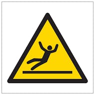 Warning Slippery Surface Symbol