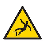 Warning Drop Symbol