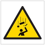 Warning Falling Objects Symbol