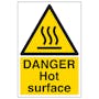 Danger Hot Surface - Portrait