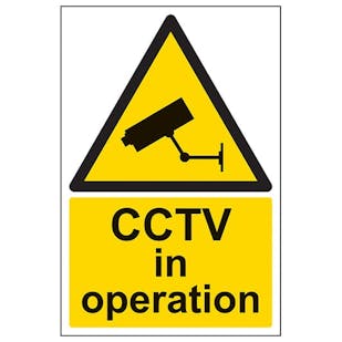 Eco-Friendly CCTV In Operation - Portrait