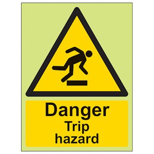 GITD Danger Trip Hazard - Portrait