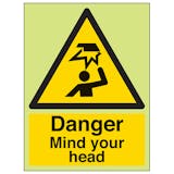 GITD Danger Mind Your Head - Portrait