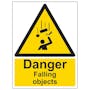 Danger Falling Objects - Portrait