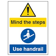Mind The Steps / Use Handrail