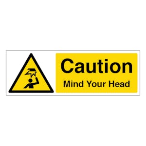 Caution Mind Your Head - Landscape