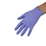 Economy Purple Powder Free Nitrile Gloves