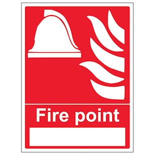 Fire Point With Blank - Portrait