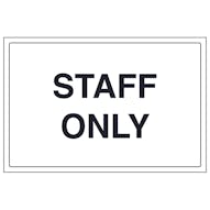 Staff Only