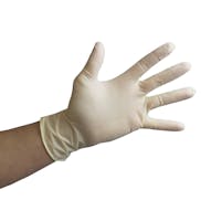 Economy White Powder Free Nitrile Gloves