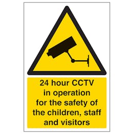 24 Hour CCTV In Operation School