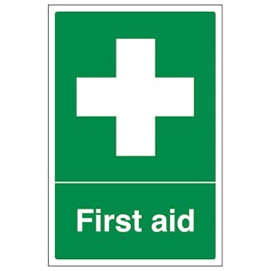 School First Aid Signs