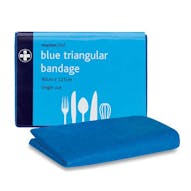 Blue Triangular Bandages