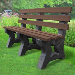 Park Seat With Back