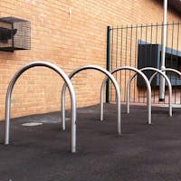 Hoop Cycle Stands - Stainless Steel