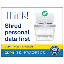 Think! Shred Personal Data First