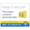 GDPR Sticker - Keep It Secure! This Folder Contains