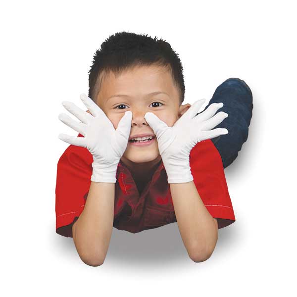 childrens white cotton gloves for eczema