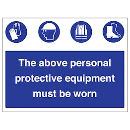 Personal Protective Equipment Must Be Worn