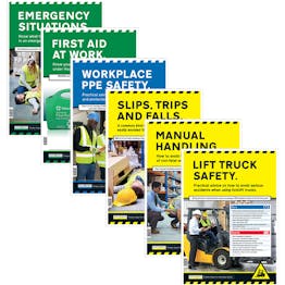 Warehouse Safety Posters Bundle - 6 Pack