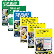 Warehouse Safety Posters Bundle - 6 Pack
