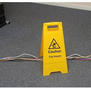 Double Sided Floor Signs
