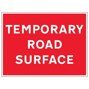Temporary Road Surface