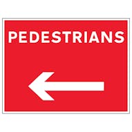 Pedestrians Arrow Left