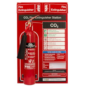 CO2 Fire Extinguisher Station