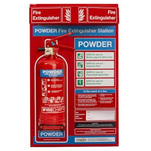 Powder Fire Extinguisher Station