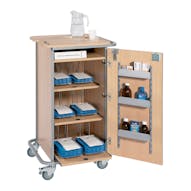 Monitored Dosage System Trolley - Small, 6 Racks