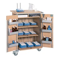 Monitored Dosage System Trolley - Large, 9 Racks