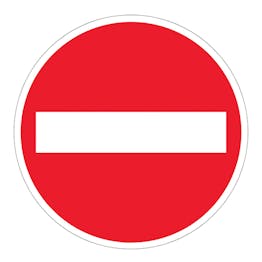 No Entry | Traffic and Parking Signs | Reflective Traffic Signs ...